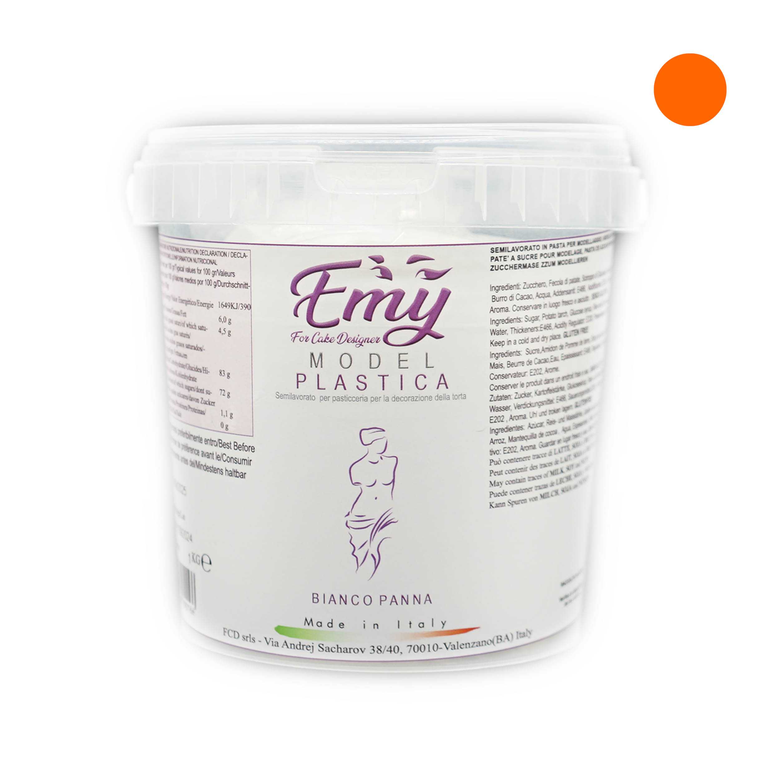  Foto: Emy Model PLASTICA Arancione 1 KG